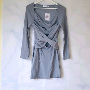 NWT - Clin Design Ribbed Dress